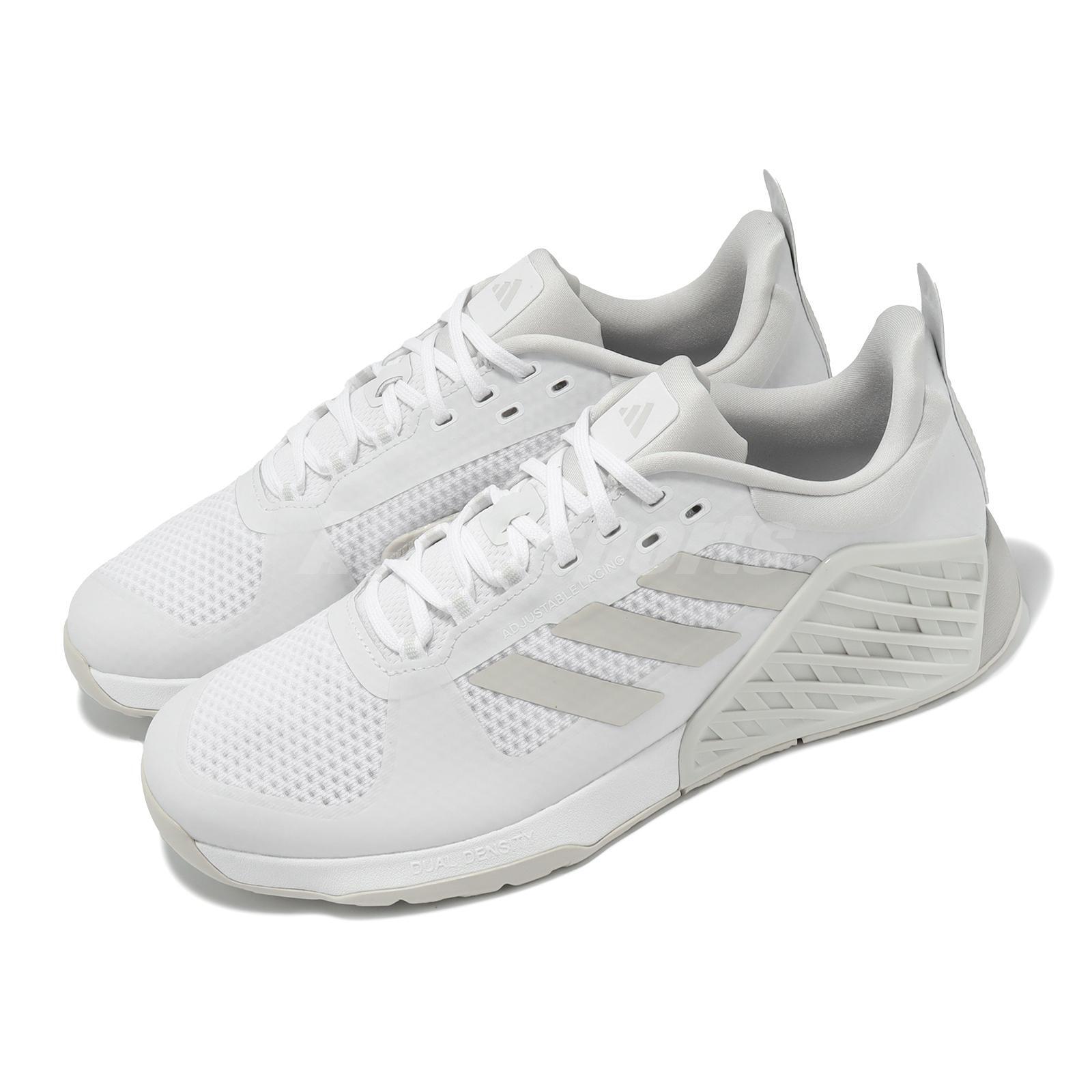 adidas Dropset 2 Trainer Cloud Бело-серые мужские кроссовки унисекс для кроссовых тренировок ID4957