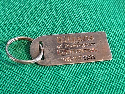 Keyring Key Ring - Vintage Honda Metal Dealer Key Fob | eBay UK