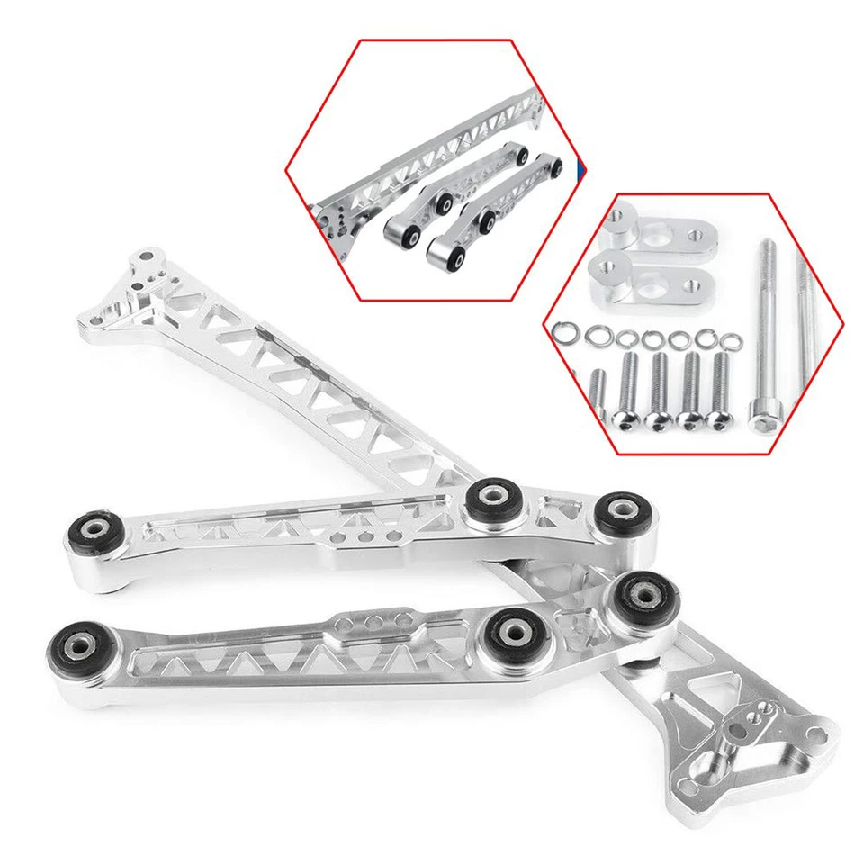 Brazo de control inferior trasero delantero superior trasero inclinable kit para Honda Civic EG 1992-1995 Foto 4 de 4