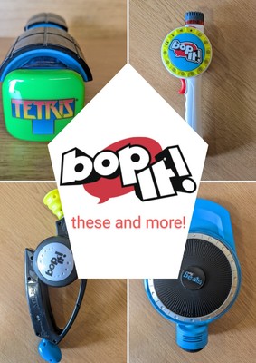 Bop It Elektronisches Spiel, Tetris, Beats, Maker, Classic, Extreme, Smash it, XT usw