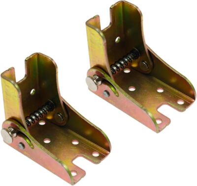 Luomorgo 2 Pcs Folding Self Bracket Locking Hinge Heavy Duty Leg Fittings Angle 