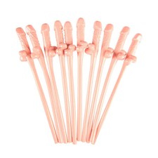 Hen Night Willy Straw Penis Novelty Straws Party Accessory Bride to Be Cock 