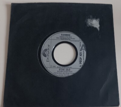 RAINBOW - STONE COLD VINYL 45 RPM. PLAYS EXCELLENT. POSP 421.