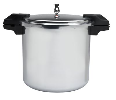 Mirro 92122A Polished Aluminum 10 15-PSI Pressure Cooker