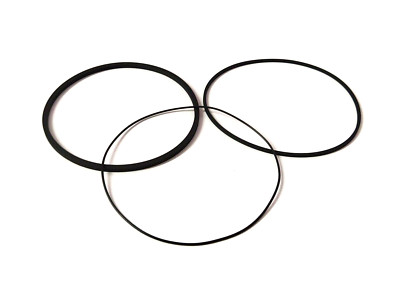 Set Di Cinghie Per Nastro Adatto Per Grundig TK 126 A Rubber - Foto 13