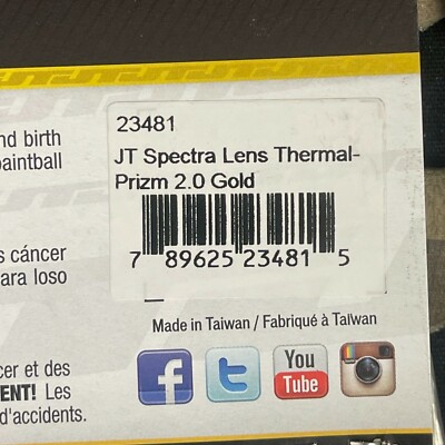 Objectif JT Spectra Clear Double Vitrage - Pour Proflex, Flex-8, Proshield