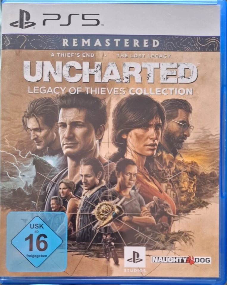Uncharted: Legacy of Thieves Collection Sony PlayStation PS5, foto 1 di 2