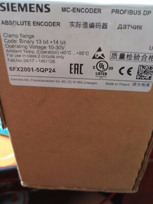 1PC SIEMENS ENCODER 6FX2001-5QP24 6FX20015QP24 NEW One Year Warranty  #