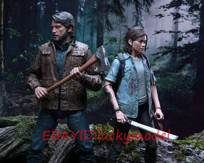 NECA The Last of Us 2 Joel and Elly Action Figure In stocK