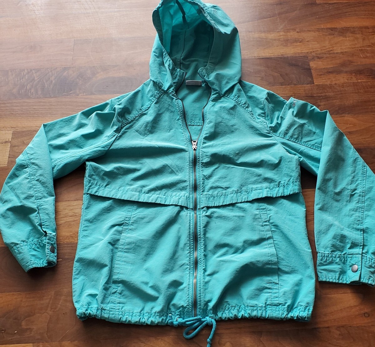 アクアさん Columbia Sportswear Women's Full Zip Hooded Windbreaker Jacket SzM