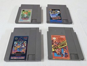 T-133 VINTAGE NINTENDO NES LOT IKARI WARRIORS BLASTER MASTER GHOSTS N GOBLINS