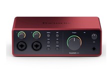 Focusrite Scarlett 4i4 4th Gen USB Audio Inte...