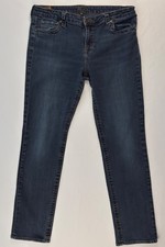 KUT from the Kloth Women  s Jeans Size 14 Blue Stretch Straight Leg Denim