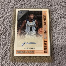 2017-18 Panini NBA Hoops - Great Significance James Ennis #GS-JE (AU)