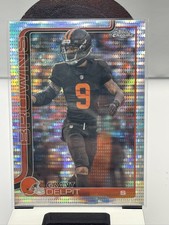2025 Topps Chrome Grant Delpit #66 Browns Refractor
