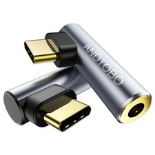  2 Pack USB C To 3.5mm Audio Adapter, Type C Female 2 PACK