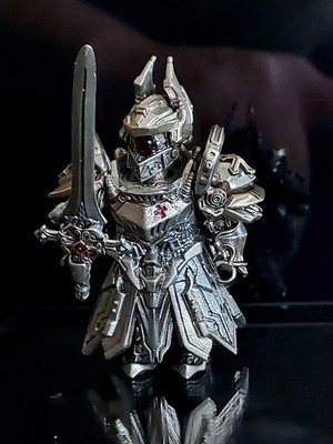 COPPERTIST.WU Mech Justicar Knight Figure, Gothic, GUNDAM, Cyber Knight W  Wings