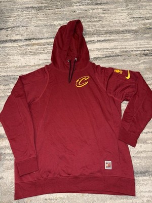 Cleveland Cavaliers Nike NBA Team Pullover Hoodie Jacket Size Small Rare