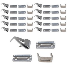 Trousers Hook and Bar Set Non Sew 8MM Skirts Dress Fastener Sewing 10-100pcs
