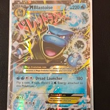 Pokemon TCG M Blastoise EX 18/83 Generations Ultra Rare Holo Full Art 220 HP