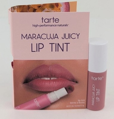 Tarte Maracuja Juicy Lip Tint Stain In Lolli - Rose 0.5ml Travel Size