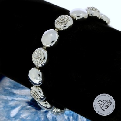 Wert 13.750,- Original Chimento Brillant Armband 2,50 ct 750 / 18 Kt Gold xxyy
