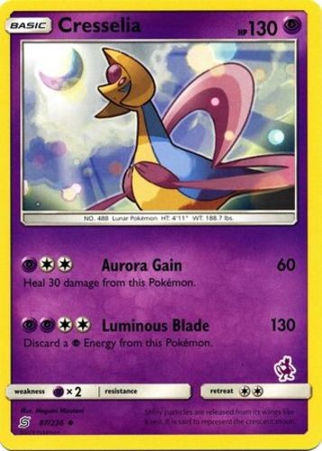 Cresselia - 87/236 - Uncommon - Battle Academy: Mewtwo Deck (Near Mint) Battle A