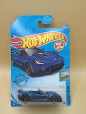 Hot Wheels 2019 Chevy Corvette ZR1 Convertible (Blue) 