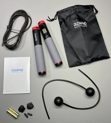 Skipping Smart Jump Rope Kabellos & Bluetooth App Digitalanzeige Zähler Timer