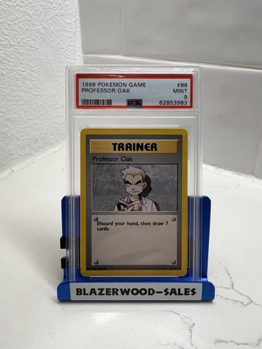 1999 Pokemon Base Set Professor Oak #88 PSA 9 MINT WOTC Vintage Trainer