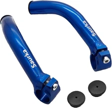 Bike Bar Ends, Aluminium Alloy MTB Bicycle Handlebar Ends, Bike Bar Extender, Bl