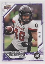 2019 Upper Deck CFL Purple 4/15 Jean-Christophe Beaulieu #173 1g43