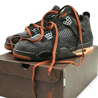 Air Jordan 4 London Suede Gray/Black Men s IV6048-001 PRESELL size 10.5 U.S