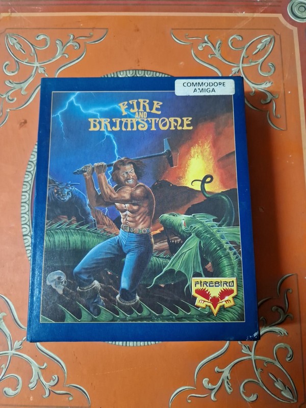 Fire and Brimstone 100% Complete Commodore Amiga Firebird