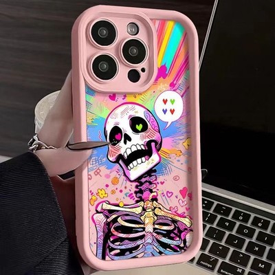 Skelett Hülle für Motorola E13/E14/E15/G15/G84/G85/G86 Stoßfest Handy Cover