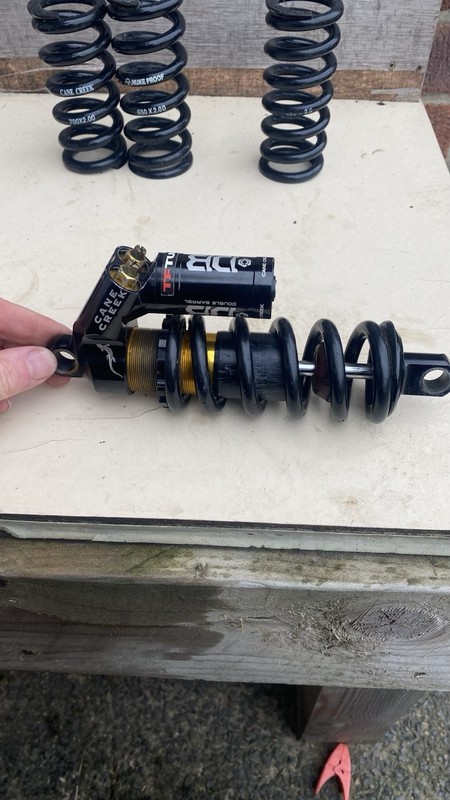 Cane Creek Double Barrel Coil Shock 190x50