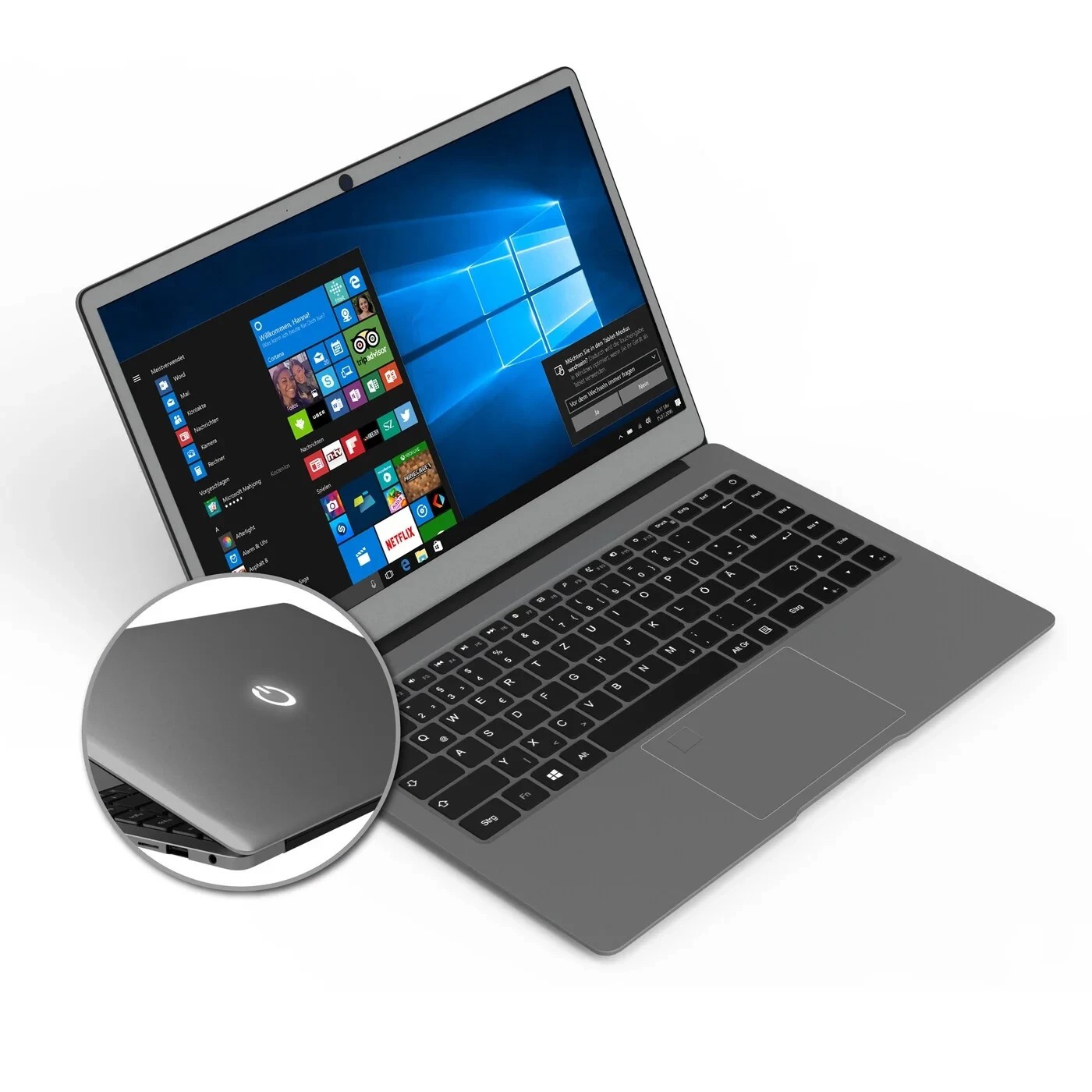 ORDINATEUR PORTABLE ODYS WINBOOK 14 INTEL CELERON N3450 4 Go DDR3 64 Go SSD...