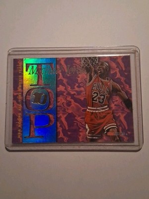 1995-96 NBA Hoops - Top 10 Michael Jordan #AR7 
