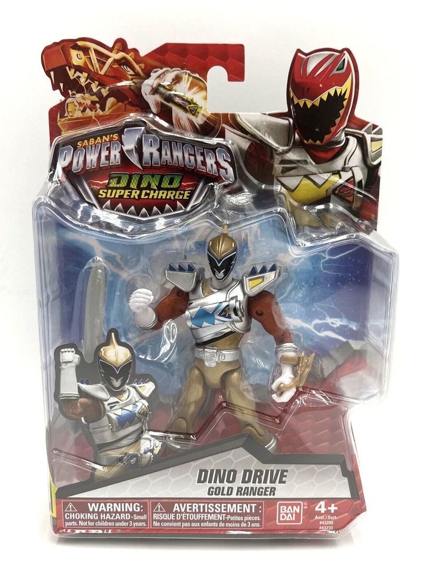 Power Rangers Dino Super Charge Dino Drive Gold Ranger 43233 Sir