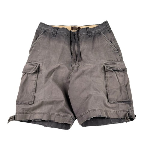 Abercrombie & Fitch, Vintage 1990s Abercrombie & Fitch Baggy Faded Cargo Shorts