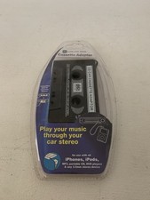 Wireless Gear White Cassette Adapter Tape AUX 3.5mm Jack Car Radio iPhone