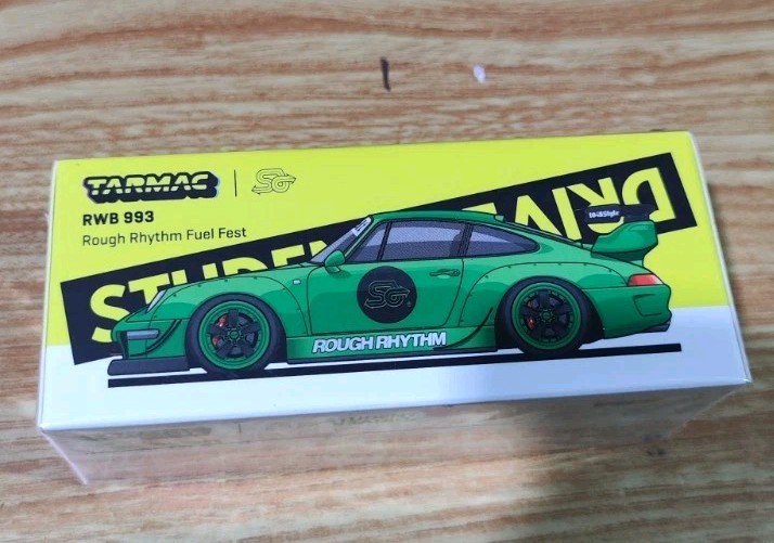 2024 Tarmac Works Hobby64 PORSCHE RWB 993 Rough Rhythm Fuel Fest