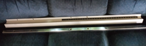 JET Table Saw JWTS-10 Front & Rear Guide Rails for the Rip Fence w ...