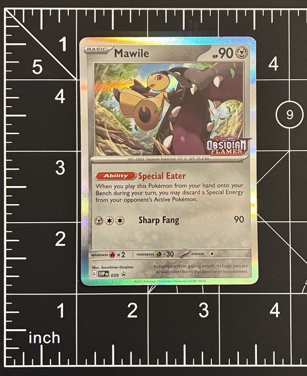 Mawile NM SVP039 Stamped Scarlet & Violet Promo 39 Pokemon TCG Holo