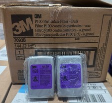 3M 7093b Filter Cartridges Bulk *144/CS* (72/pair) 7093 (x) EXP 06/2025