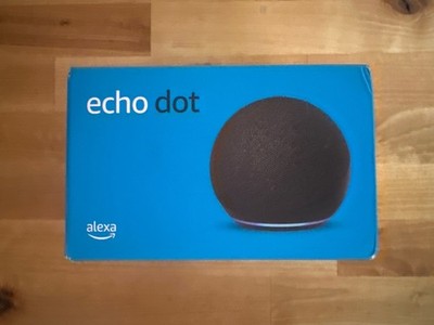 New Sealed Amazon Echo Dot 5th Gen Smart Speaker with Alexa Charcoal