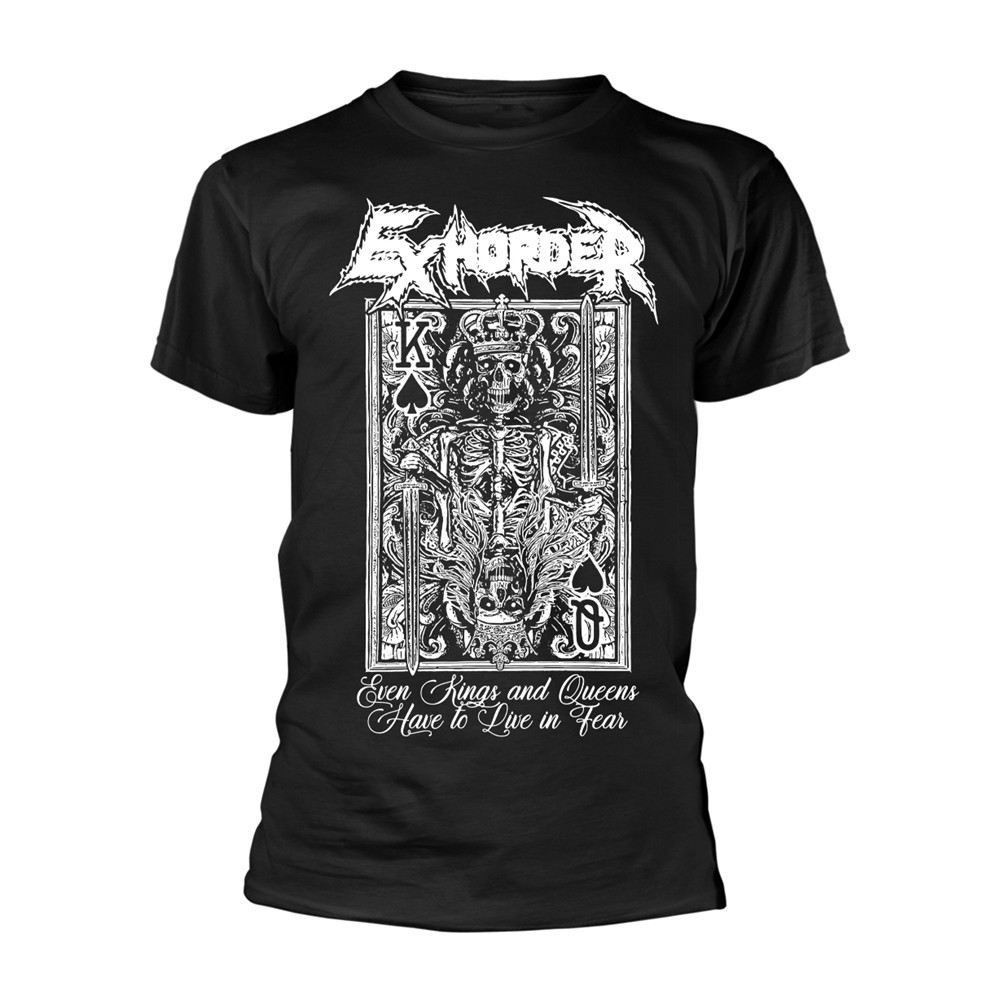 ЧЕРНАЯ футболка EXHORDER - KINGS QUEENS X-Large 5490₽