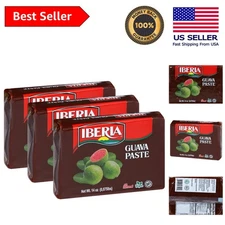 Authentic Guava Paste 14oz (Pack of 3) - Tropical Flavor for Cooking & Snacks