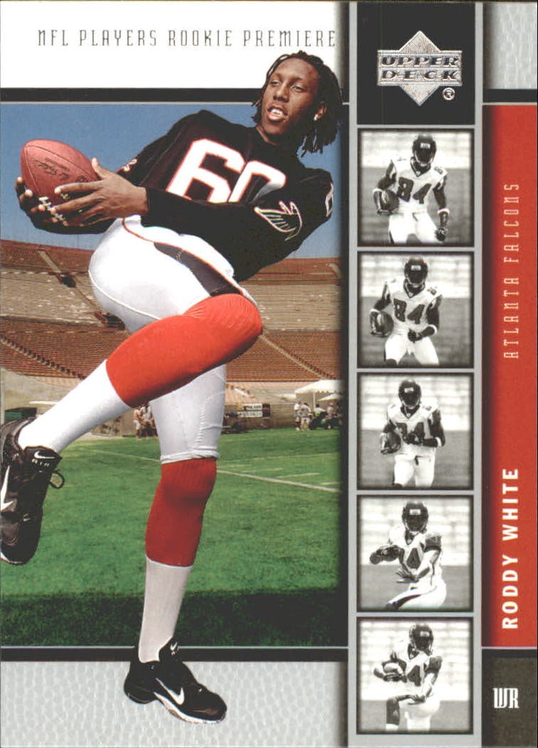 2005 Upper Deck Rookie Premiere #7 Roddy White - FB