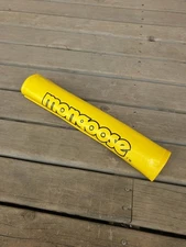 NOS - Mongoose - FRAME pad Yellow 12" - old school bmx